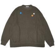 【UNDERCOVER PRE-アンダーカバー プレ】バッジ刺繍パイル LS TEE【KHK】
