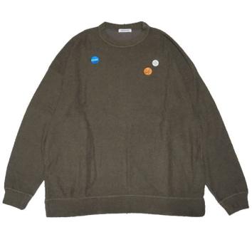 【UNDERCOVER PRE-アンダーカバー プレ】バッジ刺繍パイル LS TEE【KHK】