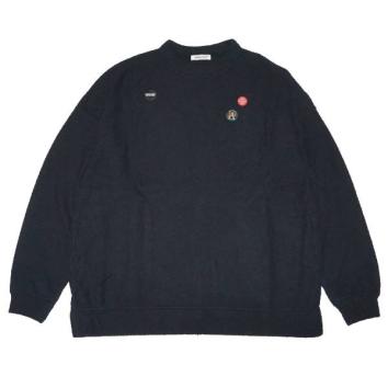 【UNDERCOVER PRE-アンダーカバー プレ】バッジ刺繍パイル LS TEE【BLK】