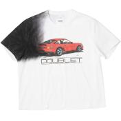 【doublet/ダブレット】EXHAUST STAINED T-SHIRT【WHT】