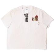 【doublet/ダブレット】TROMPE L’OEIL EMBROIDERY T-SHIRT【WHT】