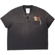 【doublet/ダブレット】TROMPE L’OEIL EMBROIDERY T-SHIRT【BLK】
