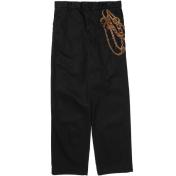 【doublet/ダブレット】TROMPE L’OEIL EMBROIDERY CHINO PANTS【BLK】