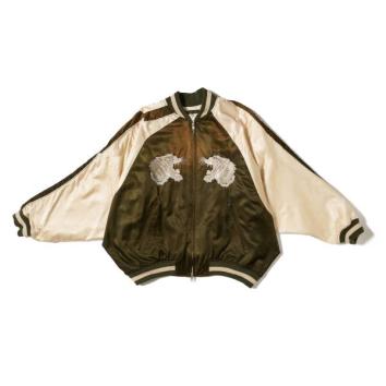 【doublet/ダブレット】DISTORTED CUTTING SOUVENIOR JACKET【KHK】