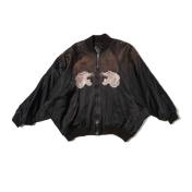 【doublet/ダブレット】DISTORTED CUTTING SOUVENIOR JACKET【BLK】