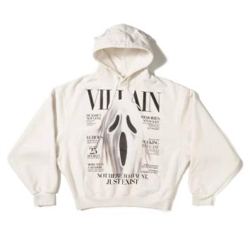 【doublet/ダブレット】VILLAIN COVER PRINT HOODIE