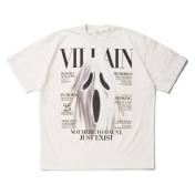 【doublet/ダブレット】VILLAIN COVER PRINT T-SHIRT【WHT】