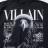 【doublet/ダブレット】VILLAIN COVER PRINT T-SHIRT【BLK】
