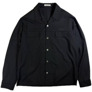 【UNDERCOVER-アンダーカバー】T/Ryトロストレッチ長袖開襟シャツ UC【BLK】