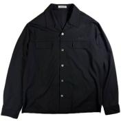 【UNDERCOVER-アンダーカバー】T/Ryトロストレッチ長袖開襟シャツ UC【BLK】