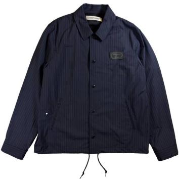 【UNDERCOVER-アンダーカバー】T/RyトロストレッチストライプコーチJKT UC FOR REBELS【NAVY ST】