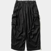 【TIGHTBOOTHPRODUCTION-タイトブースプロダクション】STRIPE BAGGY CARGO PANTS