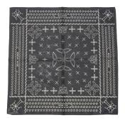 【KAMIYA-カミヤ】Original Bandana 53×53【BLK】