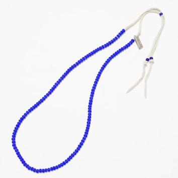 【KAMIYA-カミヤ】GlassBeaded Necklace【BLUE】