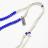 【KAMIYA-カミヤ】GlassBeaded Necklace【BLUE】