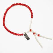 【KAMIYA-カミヤ】GlassBeaded Bracelet【RED】