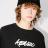 【KENZO-ケンゾー】'Kenzo x Futura 2000' コットンTシャツ【BLK】