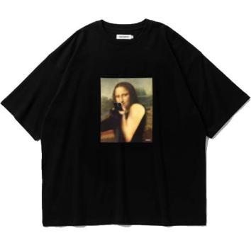 【TIGHTBOOTHPRODUCTION-タイトブースプロダクション】MONALISA S/S T-SHIRT【BLK】