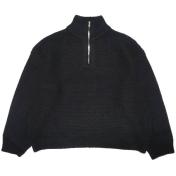 【mastermind JAPAN-マスターマインド ジャパン】CASHMERE HALF-ZIP SWEATER