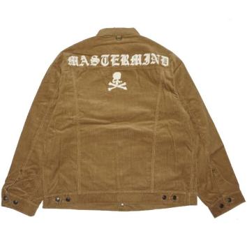 【mastermind JAPAN-マスターマインド ジャパン】TYPE 3 CORDUROY JACKET【SAND】