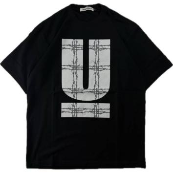 【UNDERCOVER-アンダーカバー】TEE U WIRE【BLK】