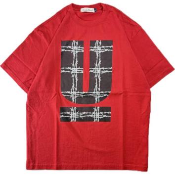 【UNDERCOVER-アンダーカバー】TEE U WIRE【RED】