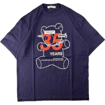 【UNDERCOVER-アンダーカバー】TEE SCREW BEAR 35th【NAVY】