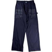 【UNDERCOVER-アンダーカバー】ギャバシリコンファティーグパンツ リリックプリント 【D.NAVY】
