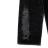 【doublet/ダブレット】FLOCKED DENIM EMBROIDERED PANTS【BLK】