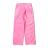 【doublet/ダブレット】FLOCKED DENIM EMBROIDERED PANTS【PINK】