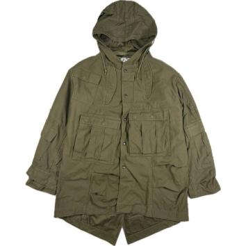 【eYe JUNYAWATANABE MAN-ジュンヤワタナベマン アイ】綿バックサテン 製品加工 Needles Wネーム