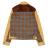 【JUNYAWATANABE MAN-ジュンヤワタナベマン】綿ウレタンデニムコーティング×ウールチェックツイード FILSON WネームJKT