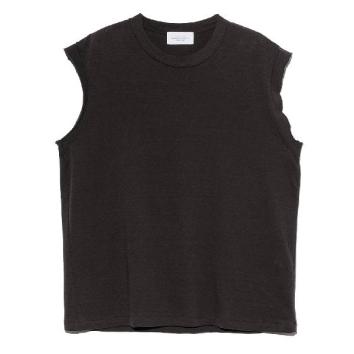 【UNUSED-アンユーズド】No sleeve T-shirt【BLK】