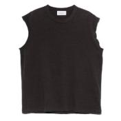 【UNUSED-アンユーズド】No sleeve T-shirt【BLK】