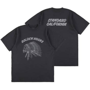 【STANDARD CALIFORNIA-スタンダード カリフォルニア】Komy / SD Golden Hours T【BLK】