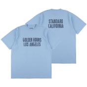【STANDARD CALIFORNIA-スタンダード カリフォルニア】SD Golden Hours LA T【BLUE】