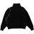 【doublet/ダブレット】TROMPE L’OEIL EMBROIDERY HALF ZIP KNIT【BLK】