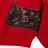 【doublet/ダブレット】TROMPE L’OEIL EMBROIDERY HALF ZIP KNIT【RED】