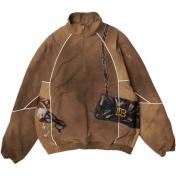 【doublet/ダブレット】TROMPE L’OEIL EMBROIDERY ANORAK【BEIGE】