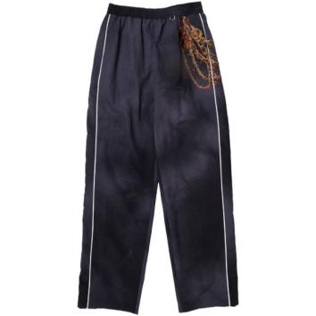 【doublet/ダブレット】TROMPE L’OEIL EMBROIDERY TRACK PANTS【NAVY】