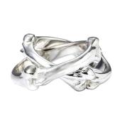【TheSoloist-ソロイスト】bone shaped dual ring.