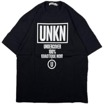 【UNDERCOVER-アンダーカバー】TEE UNKN UNDERCOVER100%【BLK】