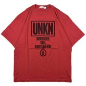 【UNDERCOVER-アンダーカバー】TEE UNKN UNDERCOVER100%【RED】