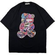 【UNDERCOVER-アンダーカバー】TEE BEAR ORGANSコラージュ【BLK】
