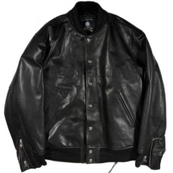 【mastermind JAPAN-マスターマインド ジャパン】LEATHER VERSITY JACKET