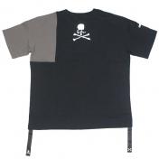 【mastermind JAPAN×C2H4 Made by Alpha】TEE【BLK×GRY】