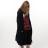 【KAMIYA-カミヤ】Damaged Low Gauge Long Cardigan【BLK】