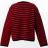 【KAMIYA-カミヤ】Horizontal Multi Stripe Bouclé Knit【RED】