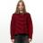 【KAMIYA-カミヤ】Horizontal Multi Stripe Bouclé Knit【RED】