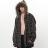 【KAMIYA-カミヤ】Fur-Trimmed Hooded Check Shirt【BRW】